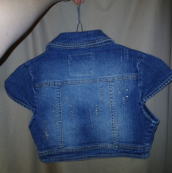 Blue Denim Girl's Jacket - Picture 2 of 6